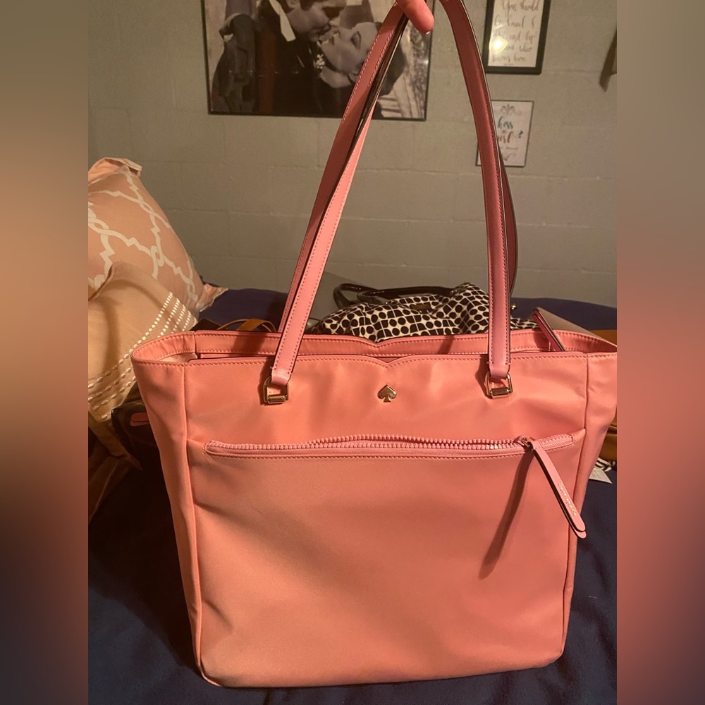 Kate spade neoprene light pink tote